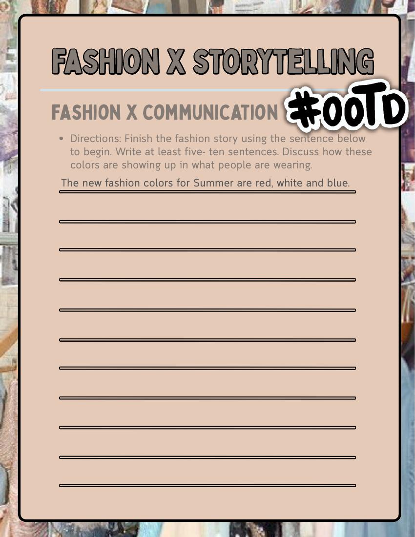 Careers in the Fashion Industry Workbook sample page 32