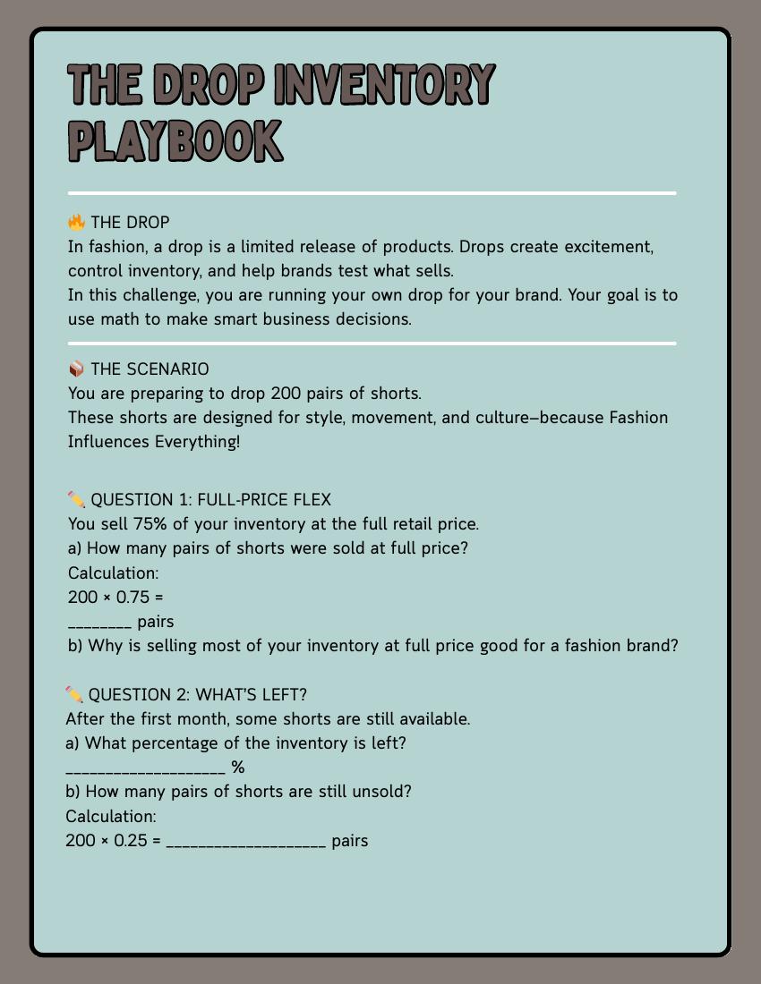 Careers in the Fashion Industry Workbook sample page 33